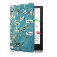 Кожен тефтер за Kindle Paperwhite VI / 6 / Colorsoft / Signiture Edition от Tech-Protect Smartcase - Sakura