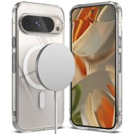 Удароустойчив твърд кейс с MagSafe за Google Pixel 9 / 9 Pro от Ringke Fusion Magnetic - Прозрачен