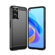 Удароустойчив кейс за Realme 9i / Oppo A96 от Tech-Protect TPUcarbon - черен