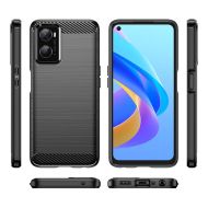 Удароустойчив кейс за Realme 9i / Oppo A96 от Tech-Protect TPUcarbon - черен