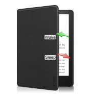 Кожен тефтер за Kindle Paperwhite VI / 6 / Colorsoft / Signiture Edition от Tech-Protect Smartcase - Черен