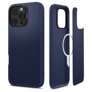 Кожен кейс с MagSafe за iPhone 16 Pro Max от Spigen Cyrill Kajuk Mag - Navy