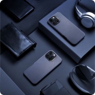 Кожен кейс с MagSafe за iPhone 16 Pro Max от Spigen Cyrill Kajuk Mag - Navy