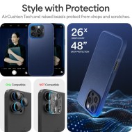 Кожен кейс с MagSafe за iPhone 16 Pro Max от Spigen Cyrill Kajuk Mag - Navy