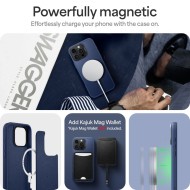 Кожен кейс с MagSafe за iPhone 16 Pro Max от Spigen Cyrill Kajuk Mag - Navy
