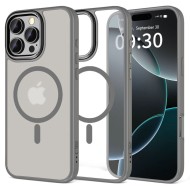 Кейс с MagSafe за iPhone 16 Pro от Tech-Protect MagEdge - Titanium / Gunmetal 