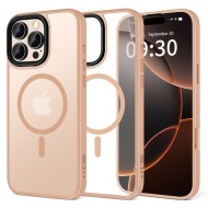 Твърд кейс с MagSafe пръстен за iPhone 16 Pro от Tech-Protect MagMat - Matte Desert