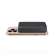 Външна батерия с MagSafe 15W от Tech-Protect PB12 LifeMag 20 000 mAh - Черен