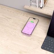 Външна батерия с MagSafe 15W от Tech-Protect PB12 LifeMag 20 000 mAh - Лилав