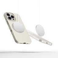 Силиконов кейс с MagSafe за iPhone 16 Pro от Tech-Protect Silicone Pure - Cosmic Latte