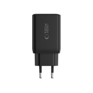 Зарядно за IOS и Android с GaN и PD 45W от Tech-Protect NC45W-GAN - Черно