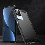 Удароустойчив кейс за Xiaomi Poco F4 5G от Tech-Protect TPUcarbon - черен