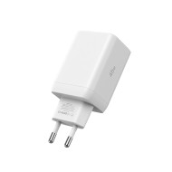 Зарядно за IOS и Android с GaN и PD 45W от Tech-Protect NC45W-GAN - Бял
