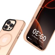 Твърд кейс с MagSafe пръстен за iPhone 16 Pro от Tech-Protect MagMat - Matte Desert