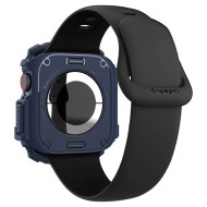 Удароустойчив кейс за Apple Watch 10 (46mm) от Spigen Rugged Armor - Navy Blue