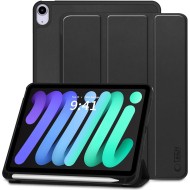 Силиконов калъф за iPad Mini 6 (8.3" 2021) / 7 (8.3" 2024) от Tech-Protect SC PEN - Черен