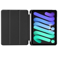 Силиконов калъф за iPad Mini 6 (8.3" 2021) / 7 (8.3" 2024) от Tech-Protect SC PEN - Черен