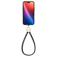 Кожен кейс с ремък и MagSafe за iPhone за 16 Pro от Spigen Cyrill Kajuk Classic Charm - Black