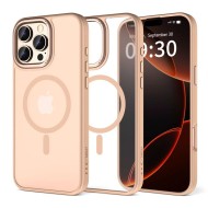 Кейс с MagSafe за iPhone 16 Pro от Tech-Protect MagEdge - Desert