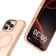 Кейс с MagSafe за iPhone 16 Pro от Tech-Protect MagEdge - Desert