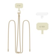 Универсален ремък 80 см за смартфон от Tech-Protect C5S Rope Crossbody – Taupe 