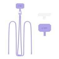 Универсален ремък 80 см за смартфон от Tech-Protect C5S Rope Crossbody – Lavender