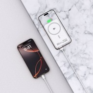 Външна батерия с 10 000mAh и MagSafe от Tech-Protect PB24 LifeMag QI2 15W - Бял