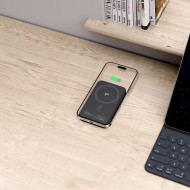 Външна батерия с 10 000mAh и MagSafe от Tech-Protect PB24 LifeMag QI2 15W - Черна