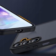 Твърд кейс за Motorola Moto G55 5G от Tech-Protect Magmat - Черен мат