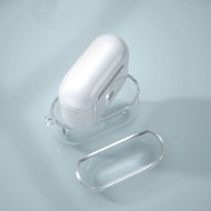 Силиконов калъф с карабинер за слушалки Apple AirPods 3 от Tech-Protect FlexAir - Прозрачен