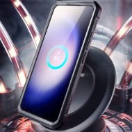 360 градусов калъф за Samsung Galaxy S24 FE Supcase Unicorn Beetle Pro - Черен