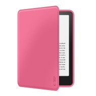 Кожен тефтер за Kindle Paperwhite VI / 6 / Colorsoft / Signiture Edition от Tech-Protect Smartcase - Razpberry Pink