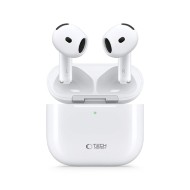 Безжични слушалки с ANC и Bluethooth TWS от Tech-Protect UltraBoost TWS Earphone Core 2 - Бели