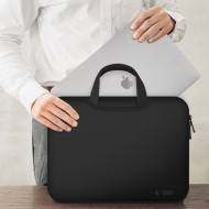 Неопренова чанта за лаптоп 15-16 инча от Tech-Protect Neoprene Bag - Черен