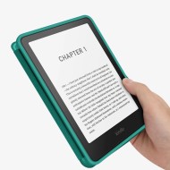 Кожен тефтер за Kindle Paperwhite VI / 6 / Colorsoft / Signiture Edition от Tech-Protect Smartcase - Зелен