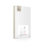 Кейс с ремък и MagSafe за iPhone 16 от Tech-Protect FlexAir Chain - Прозрачен