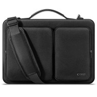 Удароустойчива чанта за лаптоп 13-14 инча с 4 джоба отTech-Protect Defender Bag - Черен