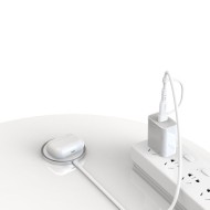 Безжично зарядно 15W с MagSafe и Qi отTech-Protect QI15W-A44 - Бяло