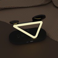 Зарядна станция 3 в 1 с MagSafe 15W за iPhone, AirPods и Apple Watch от Tech-Protect QI15W-A41 - Черна