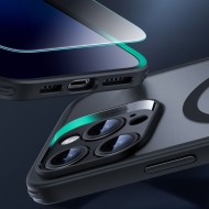 Удароустойчив кейс с MagSafe и протектор за iPhone 16 Pro от ESR Classic Pro Set Halolock -Frost Black
