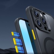Удароустойчив кейс с MagSafe и протектор за iPhone 16 Pro от ESR Classic Pro Set Halolock -Frost Black