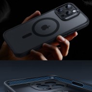 Удароустойчив кейс с MagSafe и протектор за iPhone 16 Pro от ESR Classic Pro Set Halolock -Frost Black