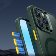 Удароустойчив кейс с MagSafe и протектор за iPhone 16 Pro  от ESR Classic Pro Set Halolock - Frost Green