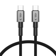Кабел за зареждане USB-C/ USB-C PD100W /5A 25см от Tech- Protect  Ultraboost DNA- Iron Grey