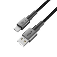 Кабел за зареждане USB-A/ USB-C 15W /3A 100см от Tech- Protect  Ultraboost DNA- Iron Grey