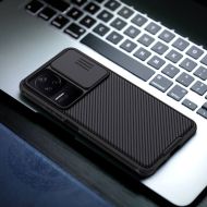 Удароустойчив кейс за Xiaomi Poco F4 5G от Nillkin Camshield Pro - черен