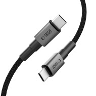 Кабел за зареждане USB-C/ USB-C PD100W /5A 50см от Tech- Protect  Ultraboost DNA- Iron Grey