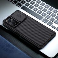 Удароустойчив кейс за Xiaomi Redmi Note 11 Pro от Nillkin Camshield Pro - син