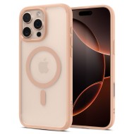 Удароустойчив, твърд кейс с MagSafe за iPhone 16 Pro от Spigen Ultra Hybrid T -  Frost Rose Titanium