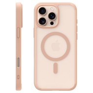 Удароустойчив, твърд кейс с MagSafe за iPhone 16 Pro от Spigen Ultra Hybrid T -  Frost Rose Titanium
